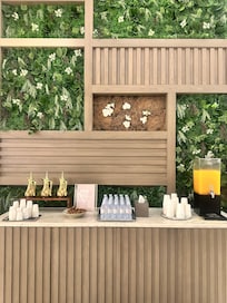 Fresh refreshments offered every day