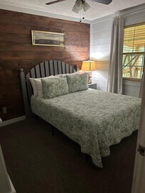 Upstairs bedroom #2. Small but super cute!