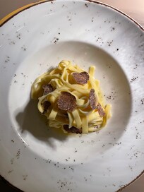 Tagliatelle with fresh local