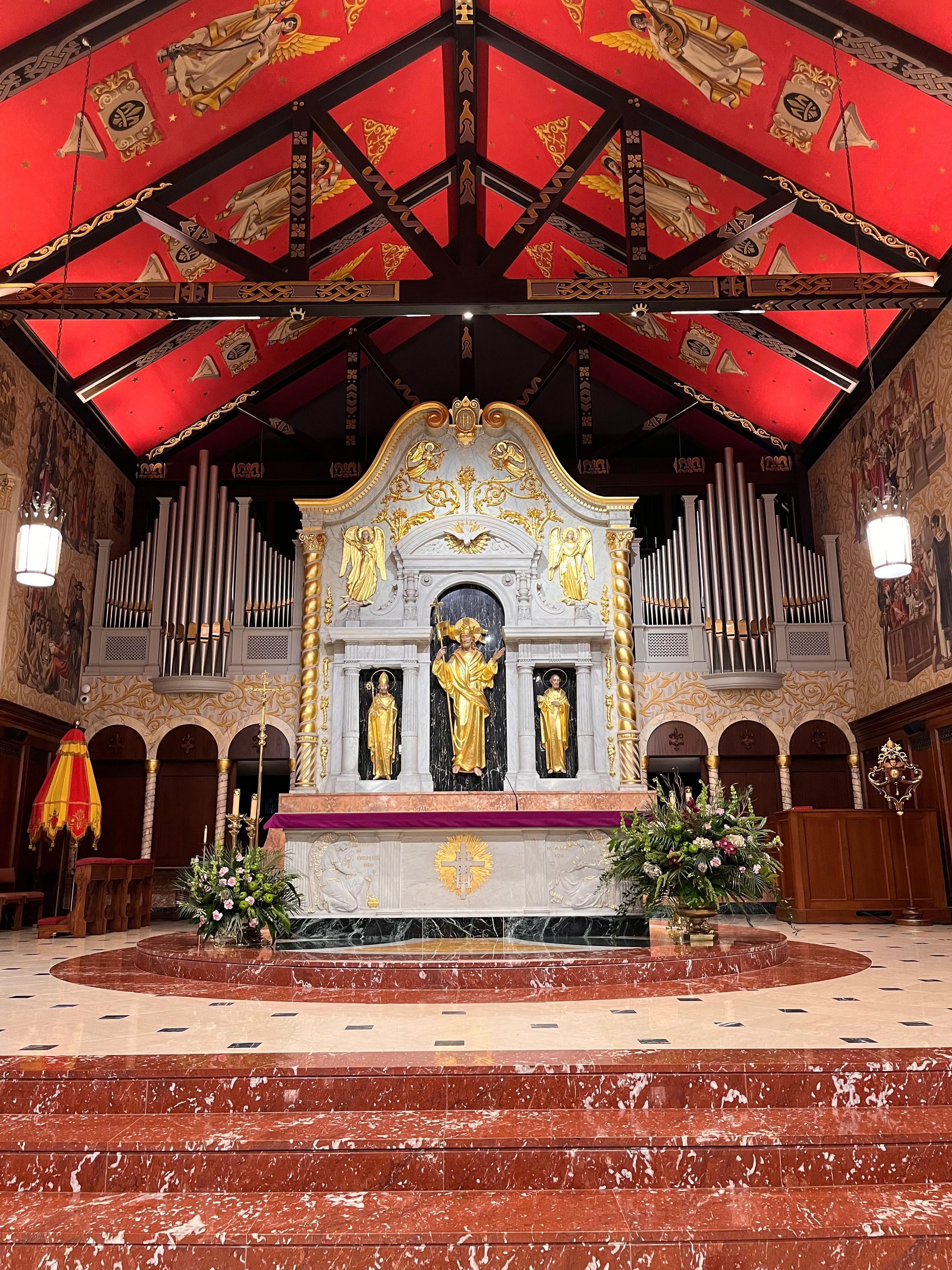 Cathedral down the street