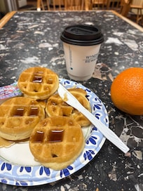 This was my breakfast at AmericInn on Saturday. Yummy!