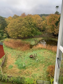 Udsigten fra vores værelse