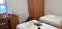 Our beds.