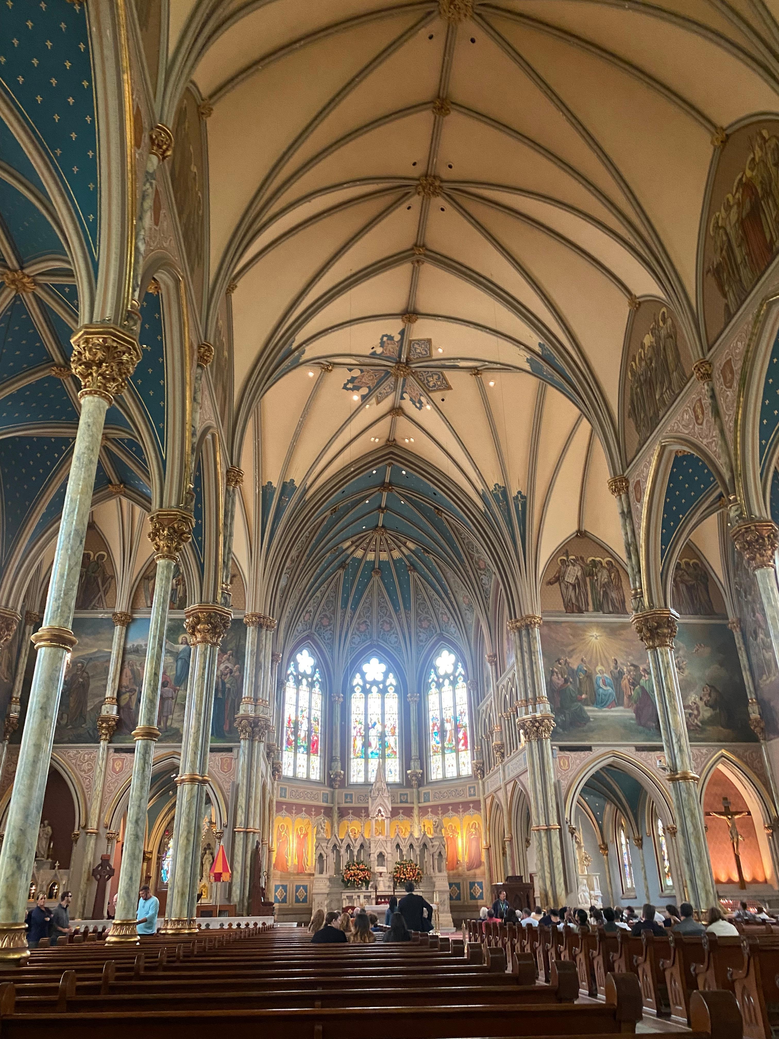 Close to the Cathedral Basilica of St. John