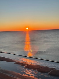 Sunrise from balcony