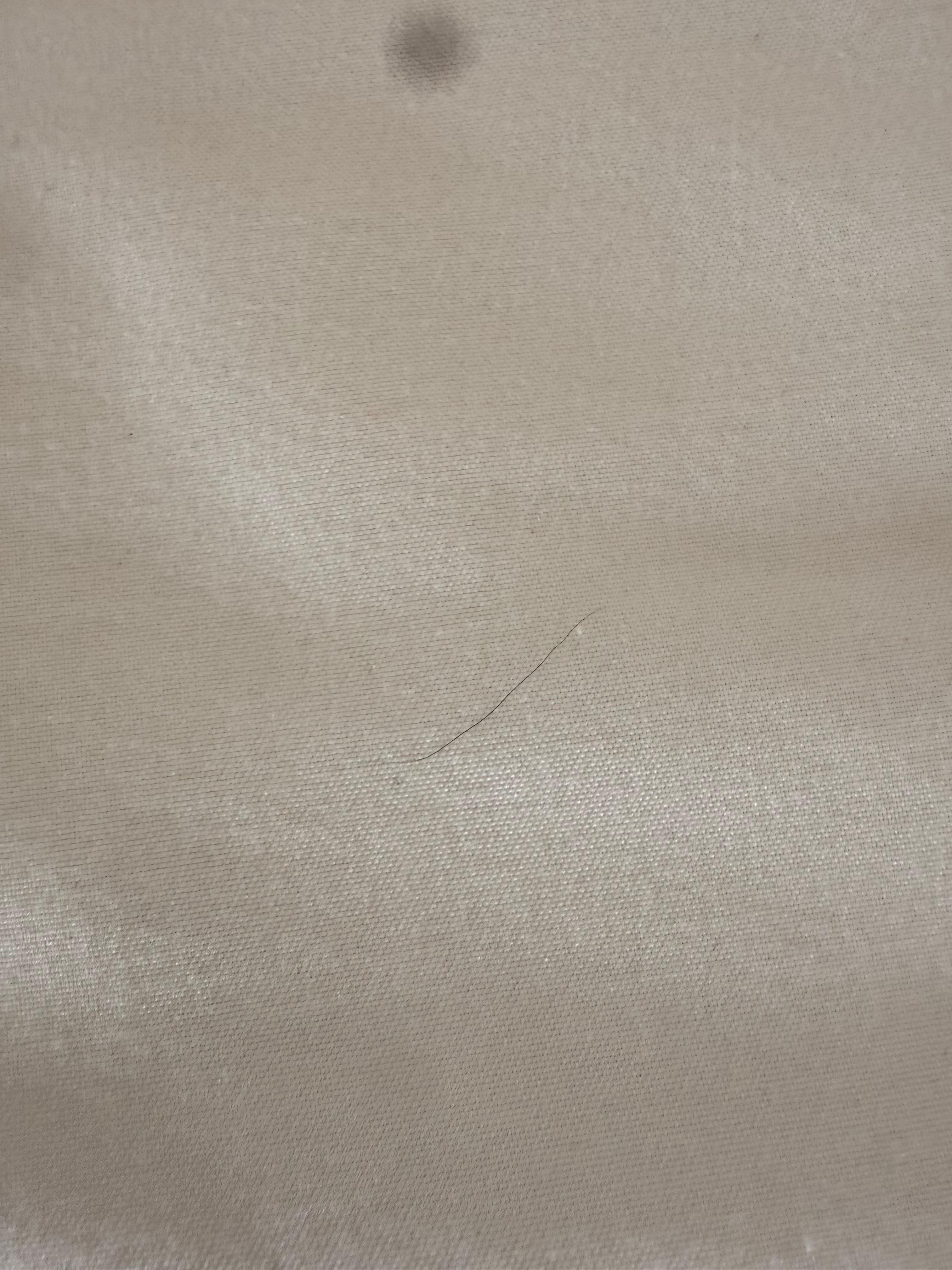 More hairs on the “clean sheets” 