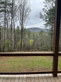 Center view from deck