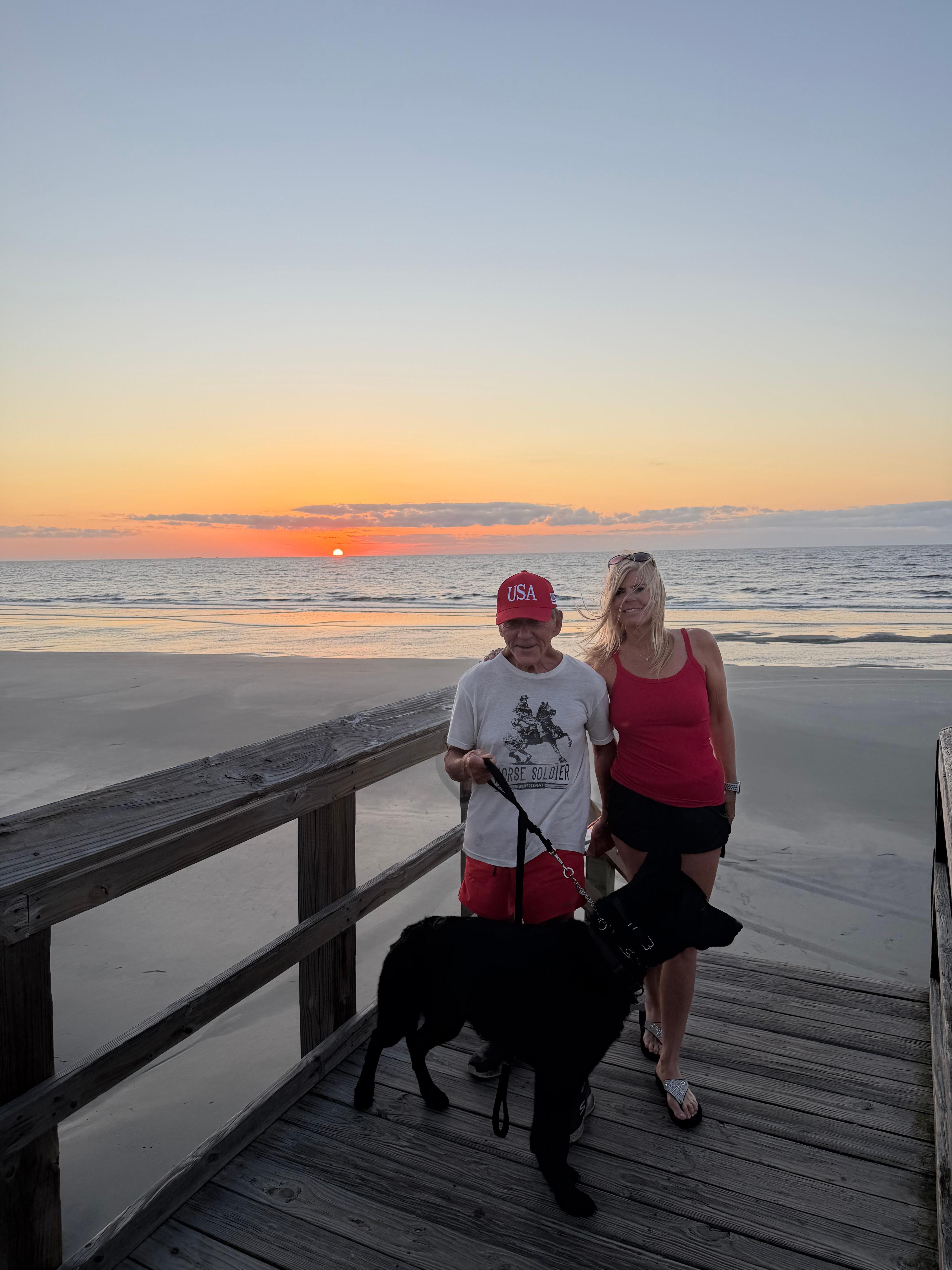 Sunrise by the ocean 1 minute walk