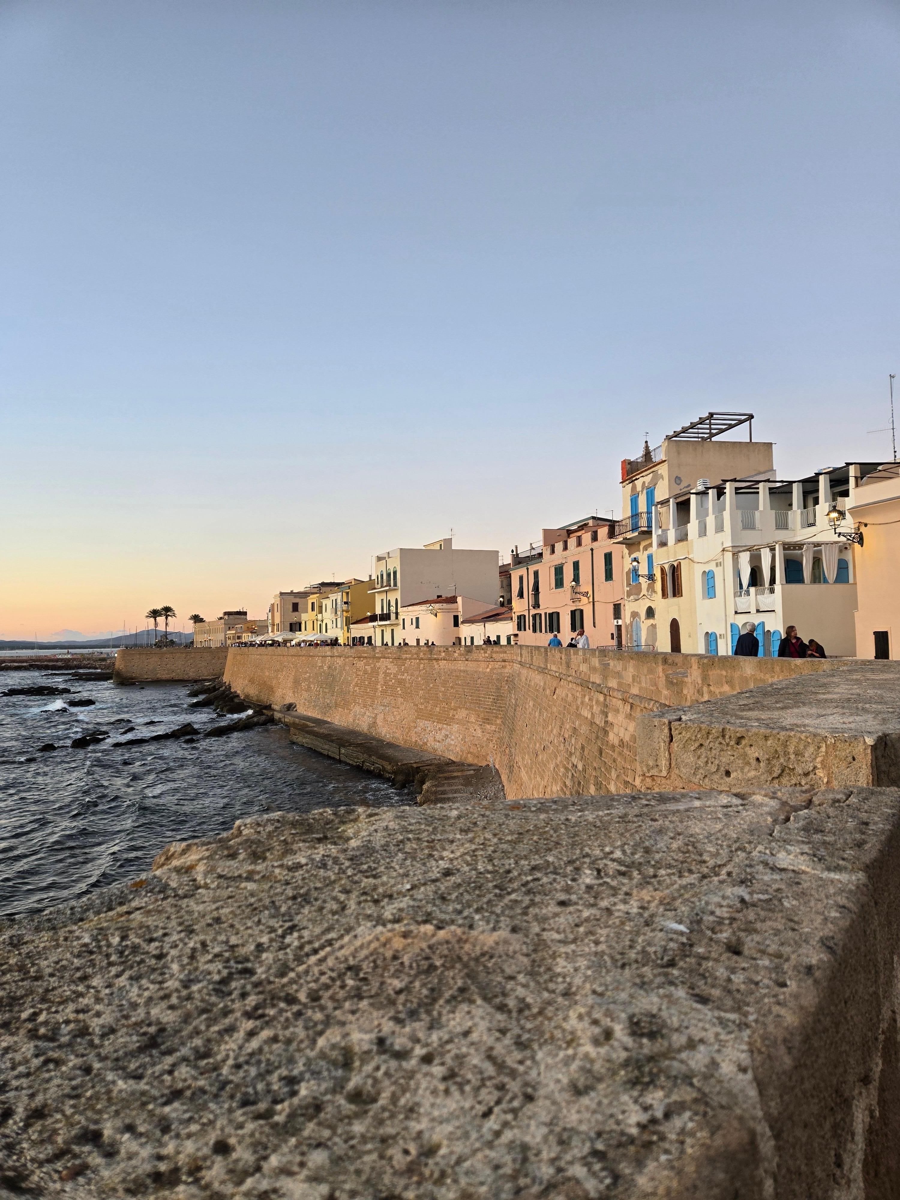 Alghero waterfront.
