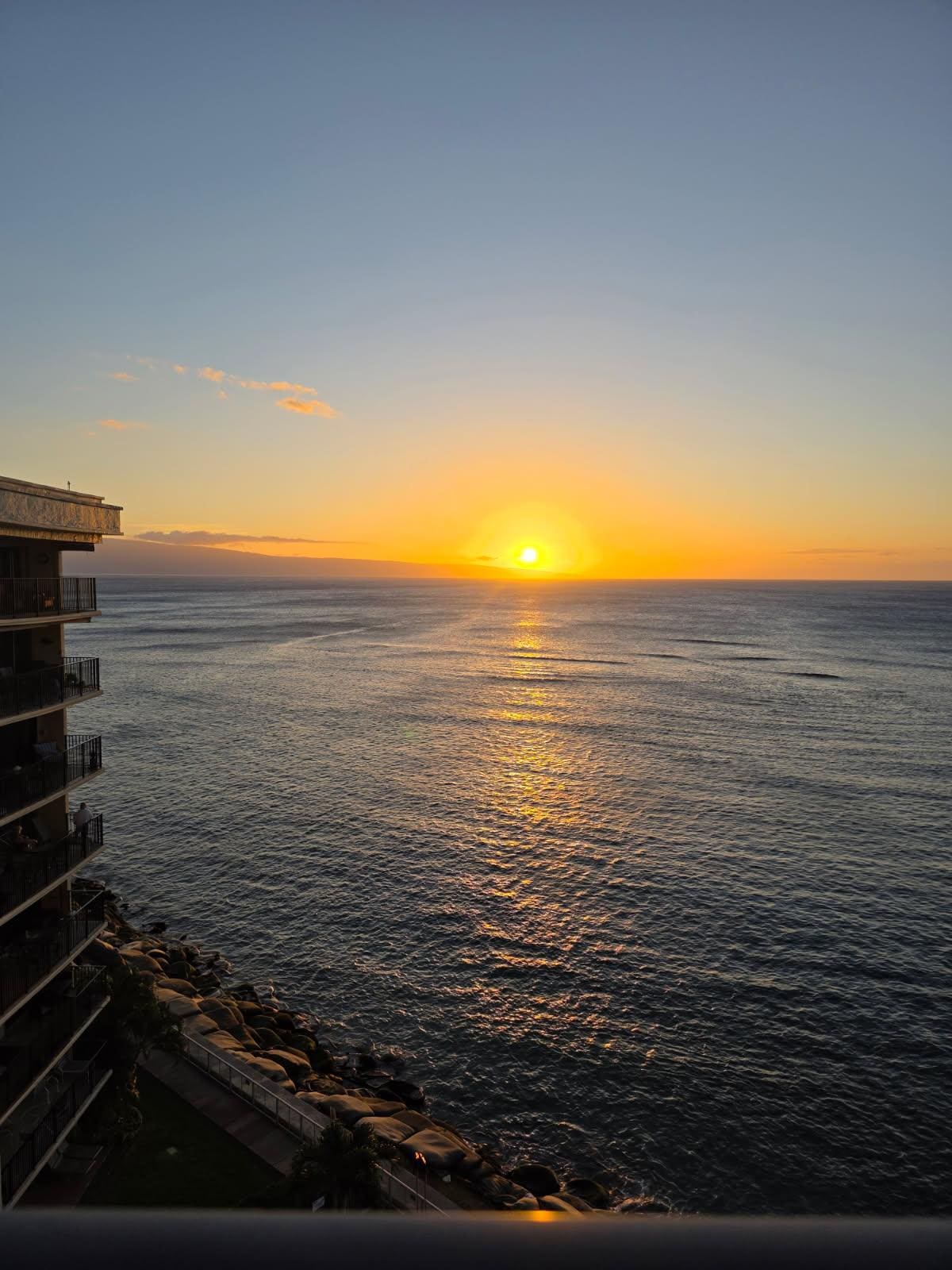 Sunset from penthouse
