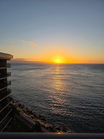 Sunset from penthouse