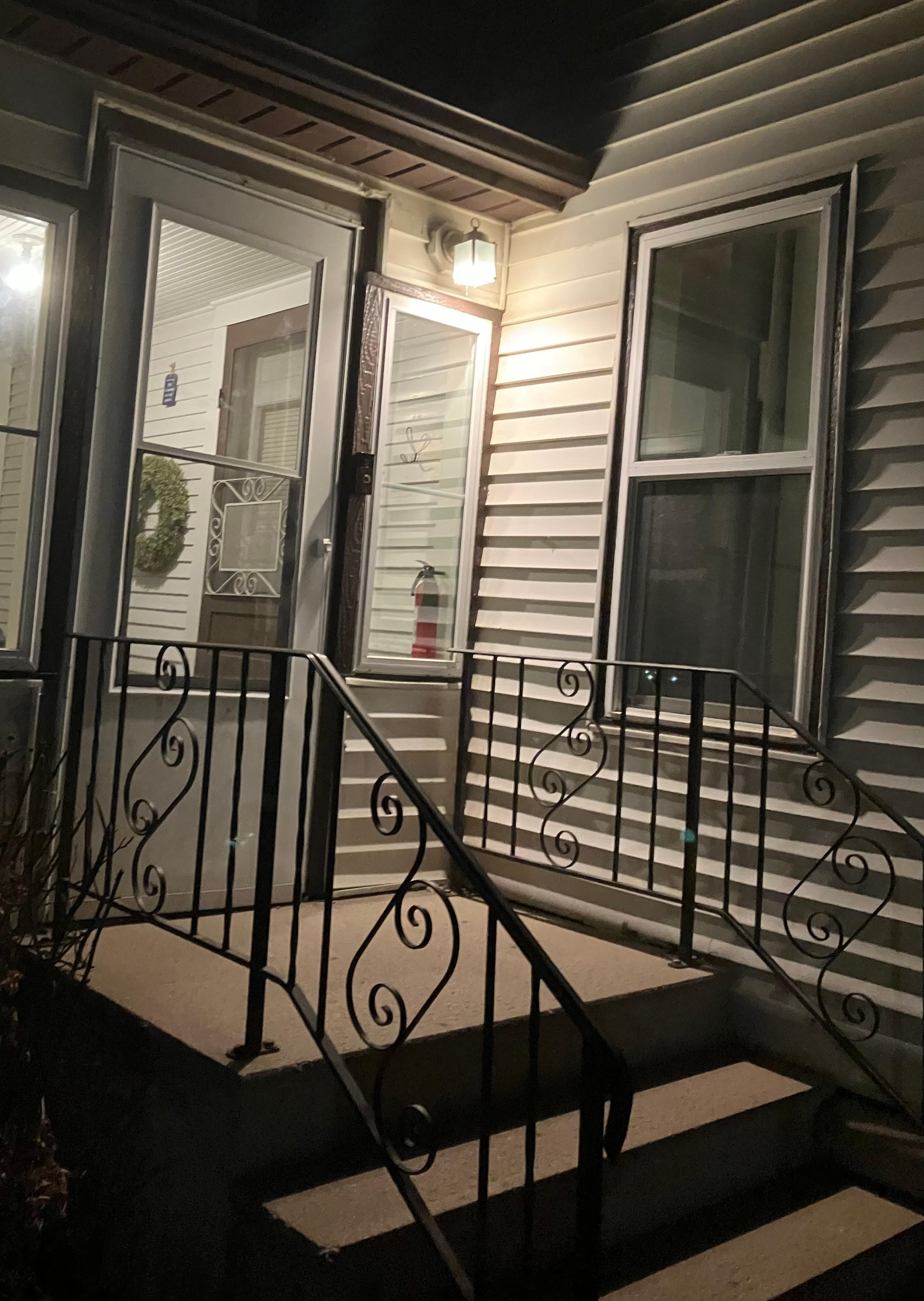 The house was so welcoming when we arrived.