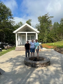 The Tiny House at lake Jocassee.