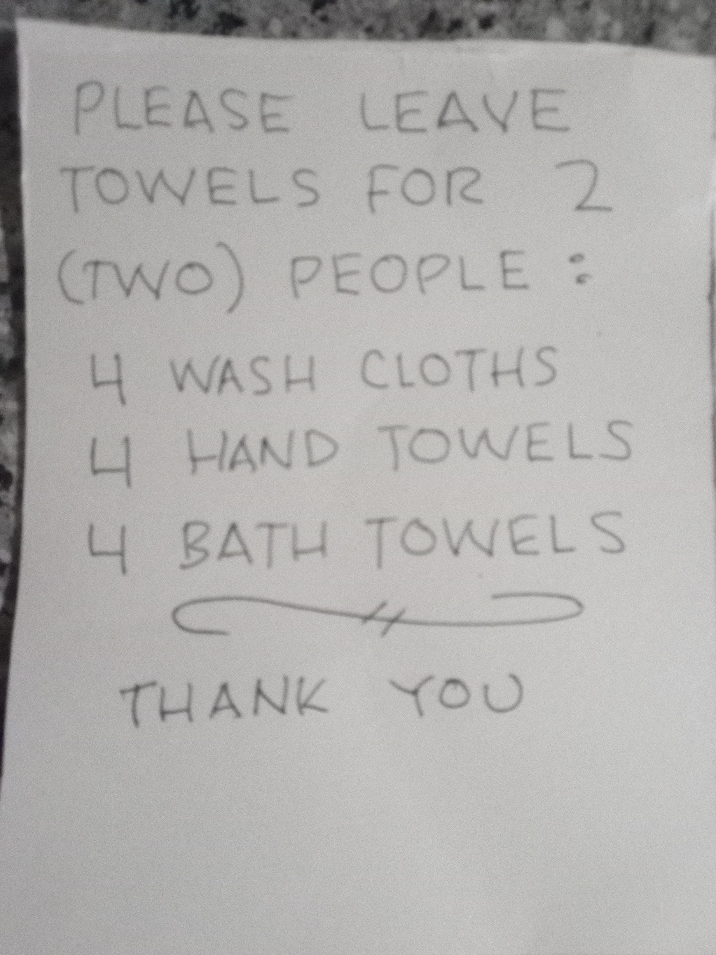 A Simple Request, but NO!