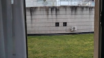 Vue un peu sombre depuis la chambre du 1er