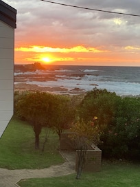 Sun up last day from unit.