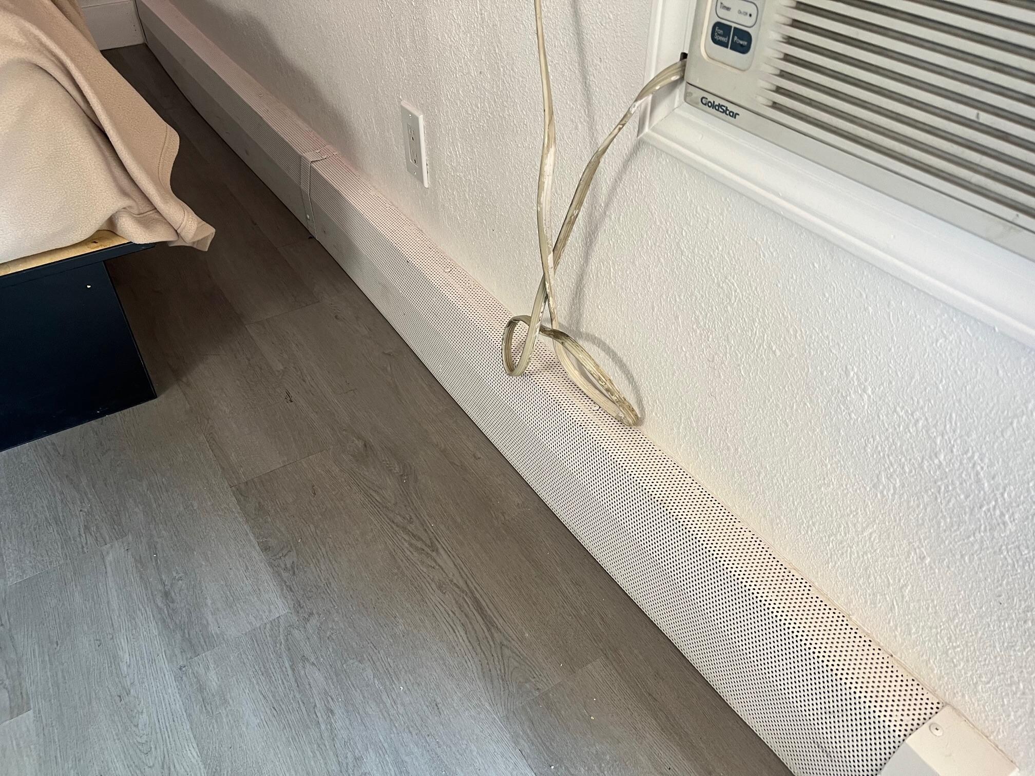 Heater was on all the time, thermostat broken