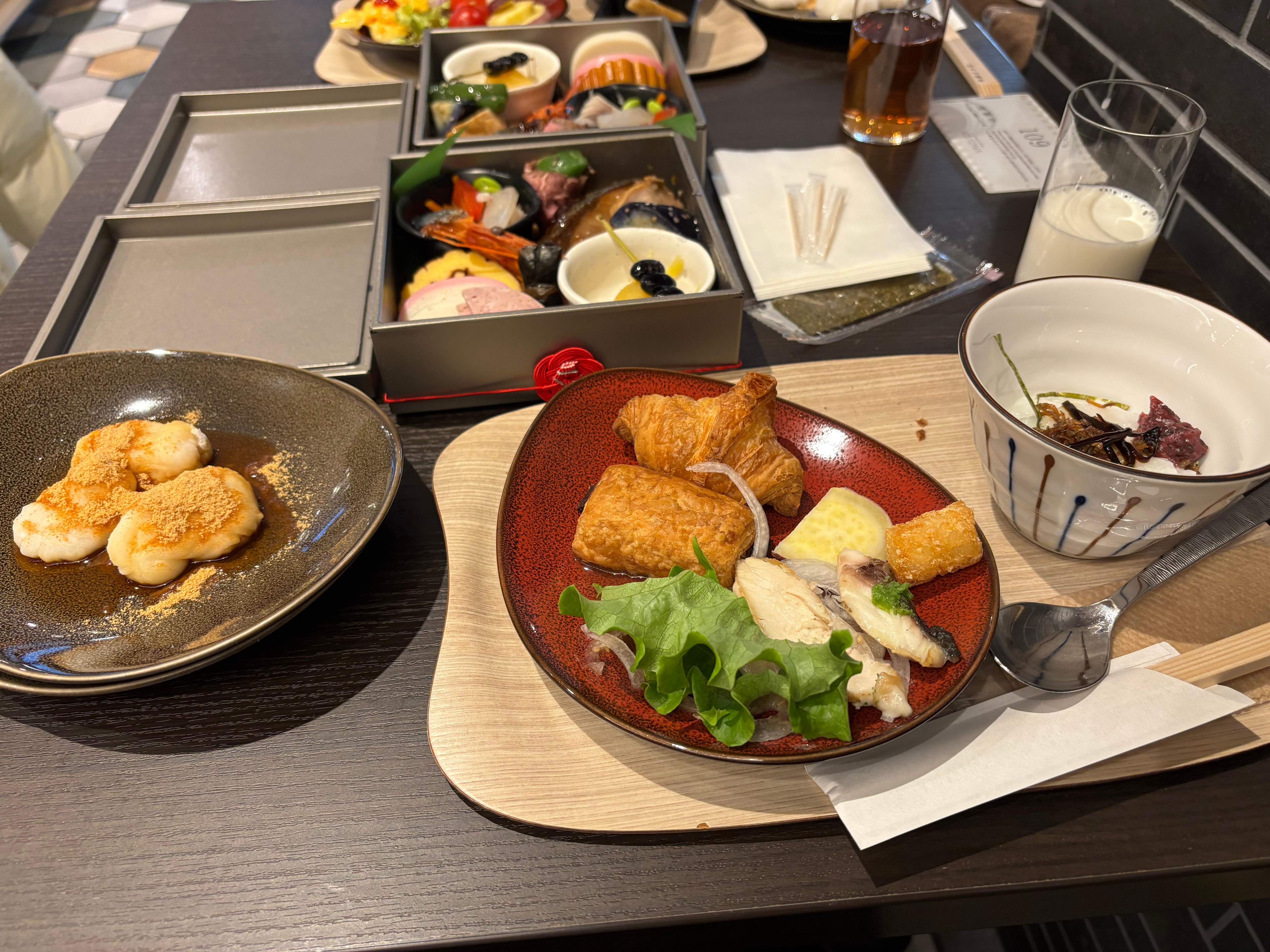 つきたてのおもちをいただきました！美味しかったです