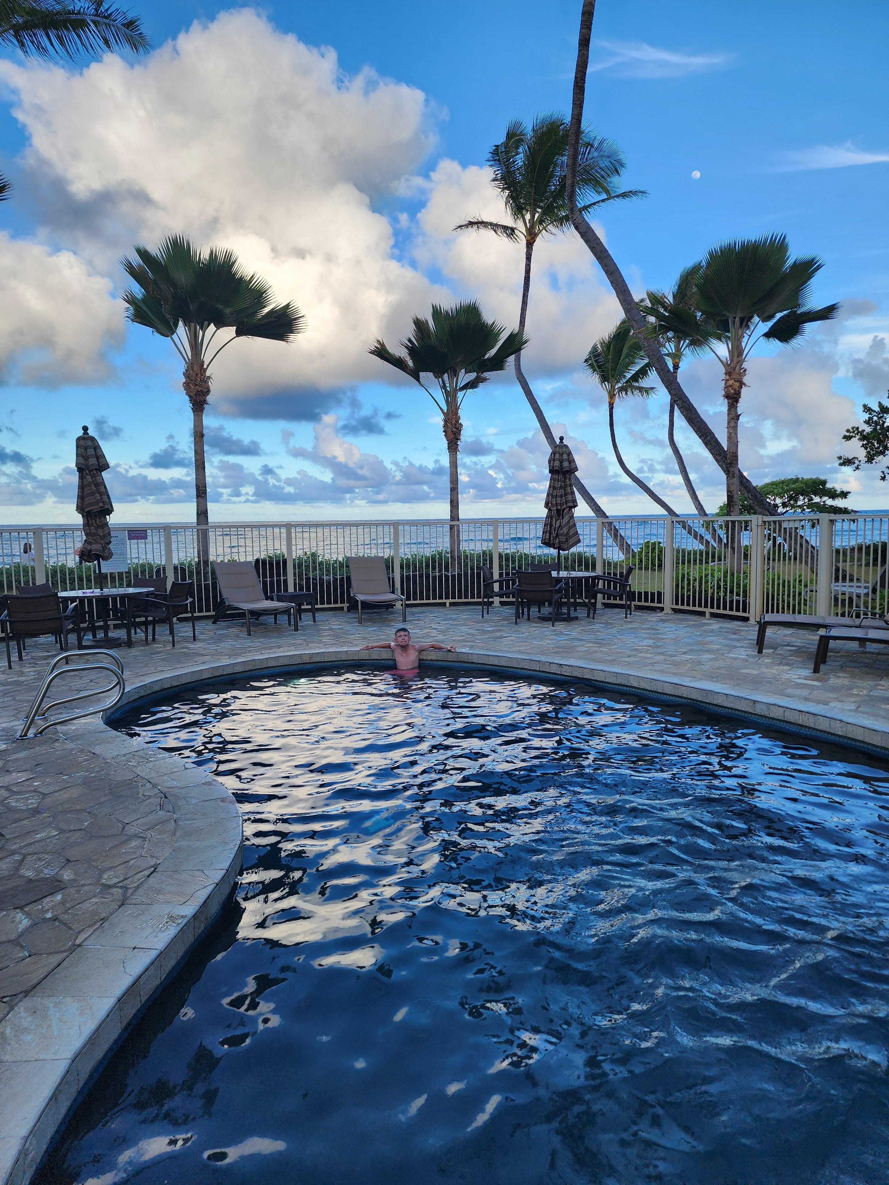 Pool #2, on the beach