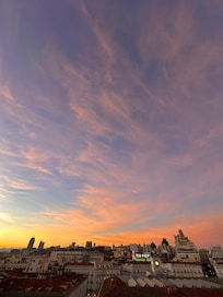 View from the hotel rooftop bar