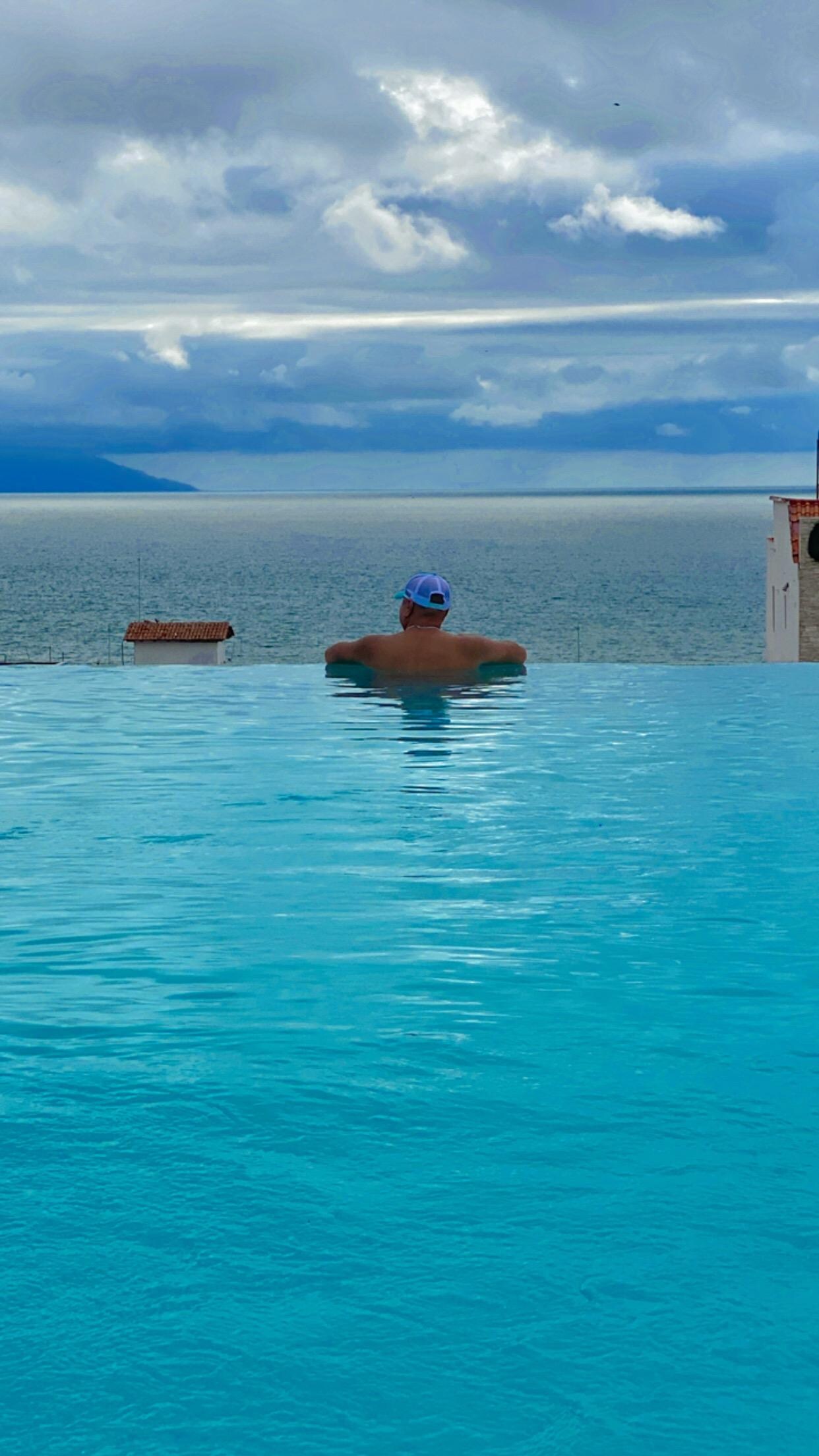 Rooftop pool