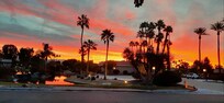 Sunrise from front patio.