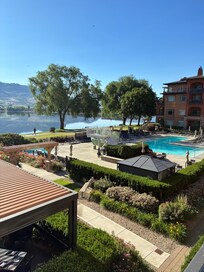 The pool is great.
