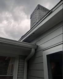 Roof broken and leaking into sunroom