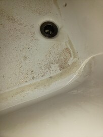 Bathtub close up