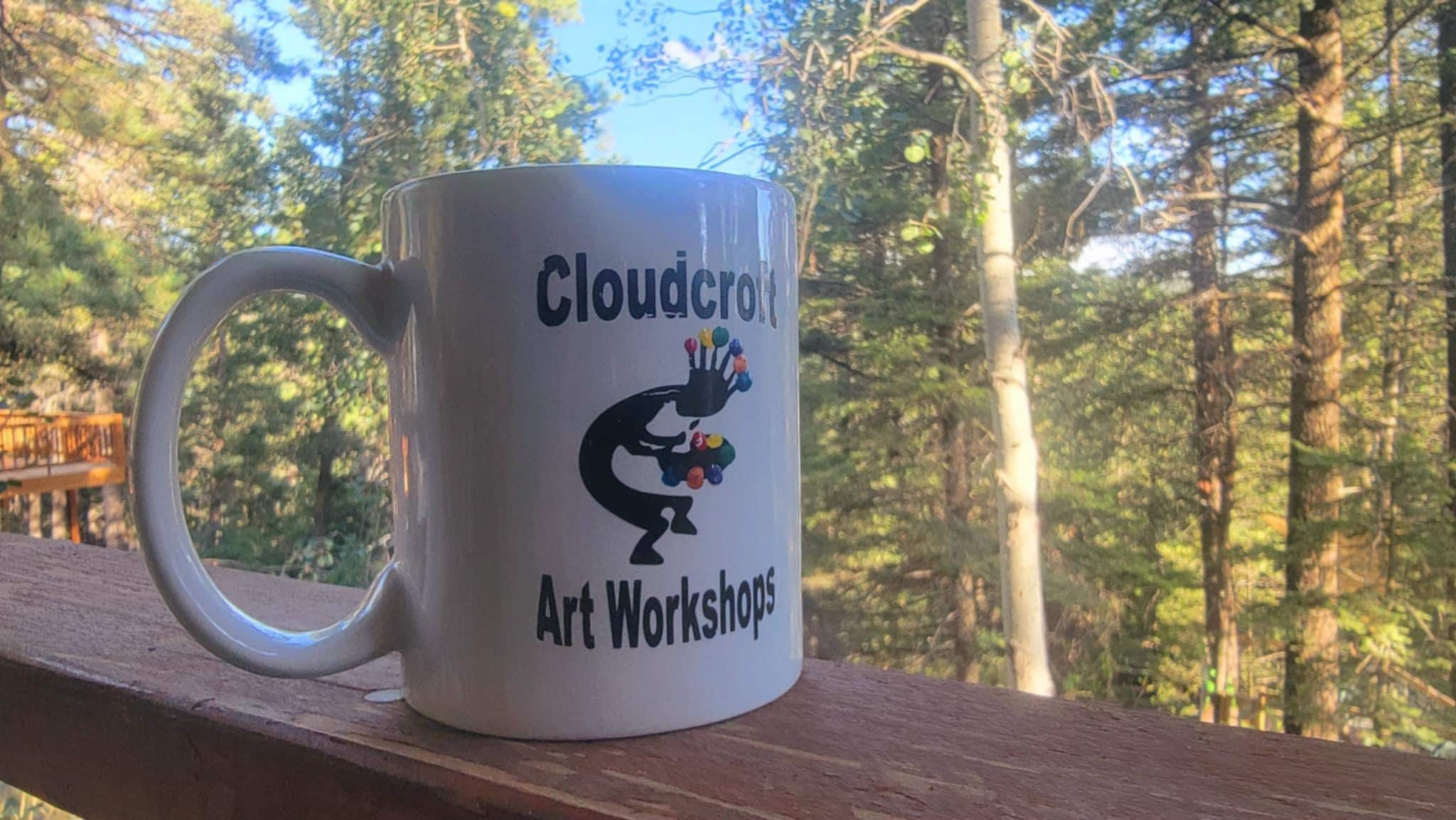 Lovely place to enjoy coffee in the cool, crisp mountain air. 