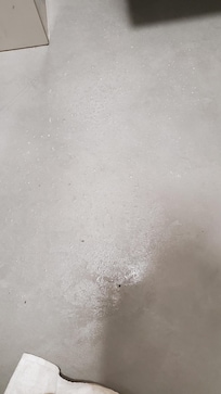 Bathroom floor