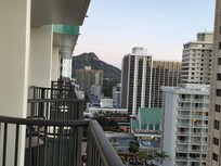 How fun to see Diamond Head from our room.