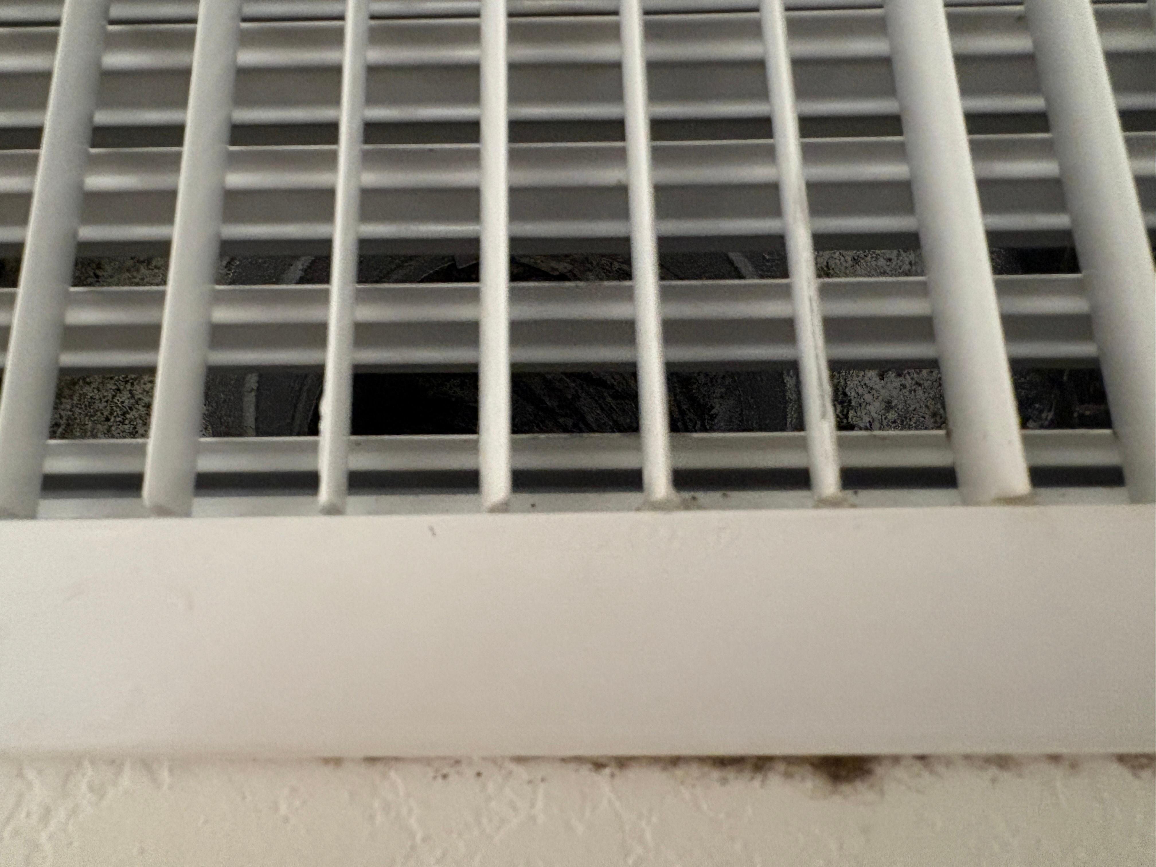 Living room vent outside 