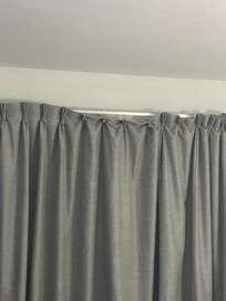 Curtain detaching from the rod
