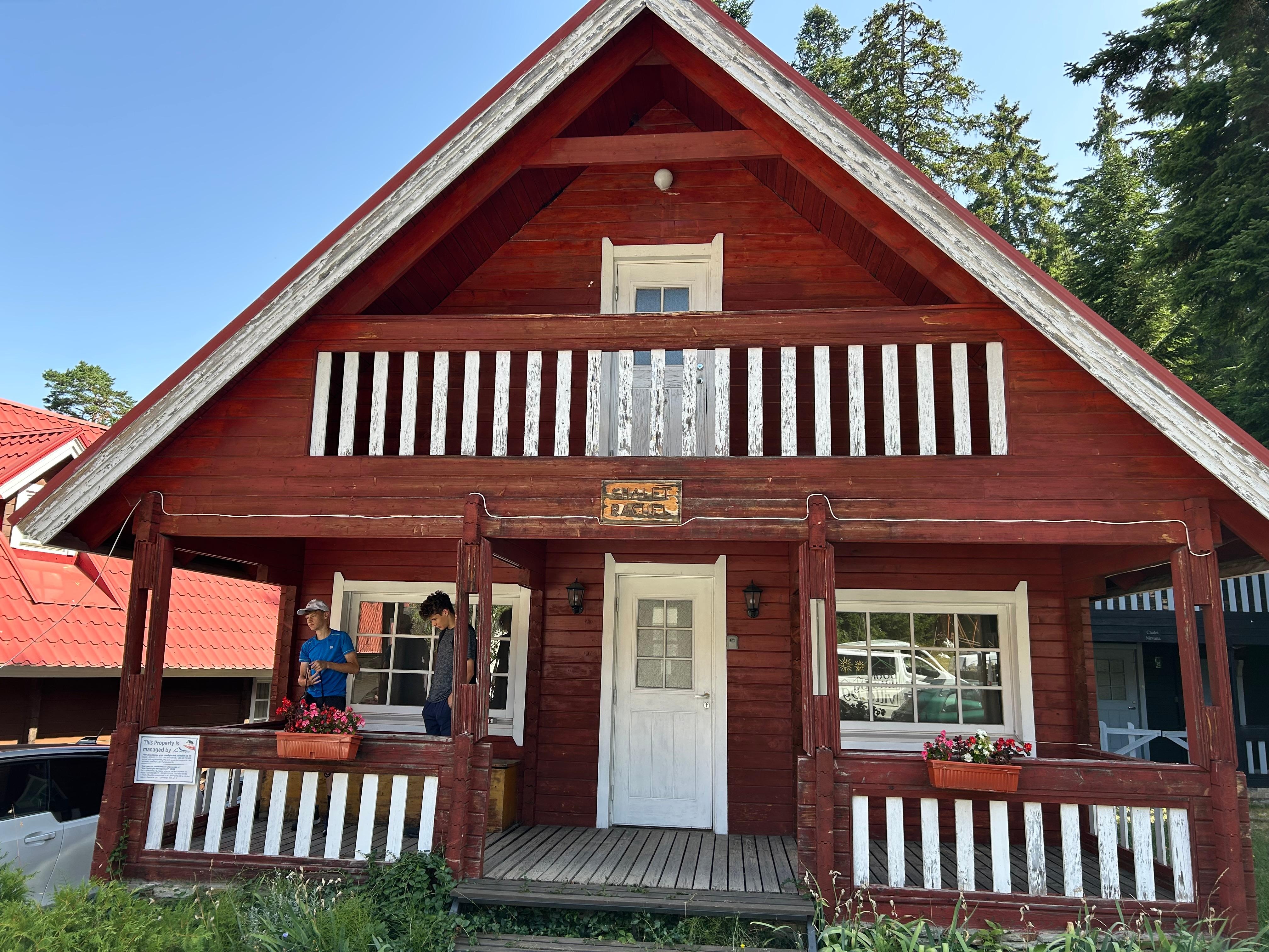 Außenansicht des Hauses.