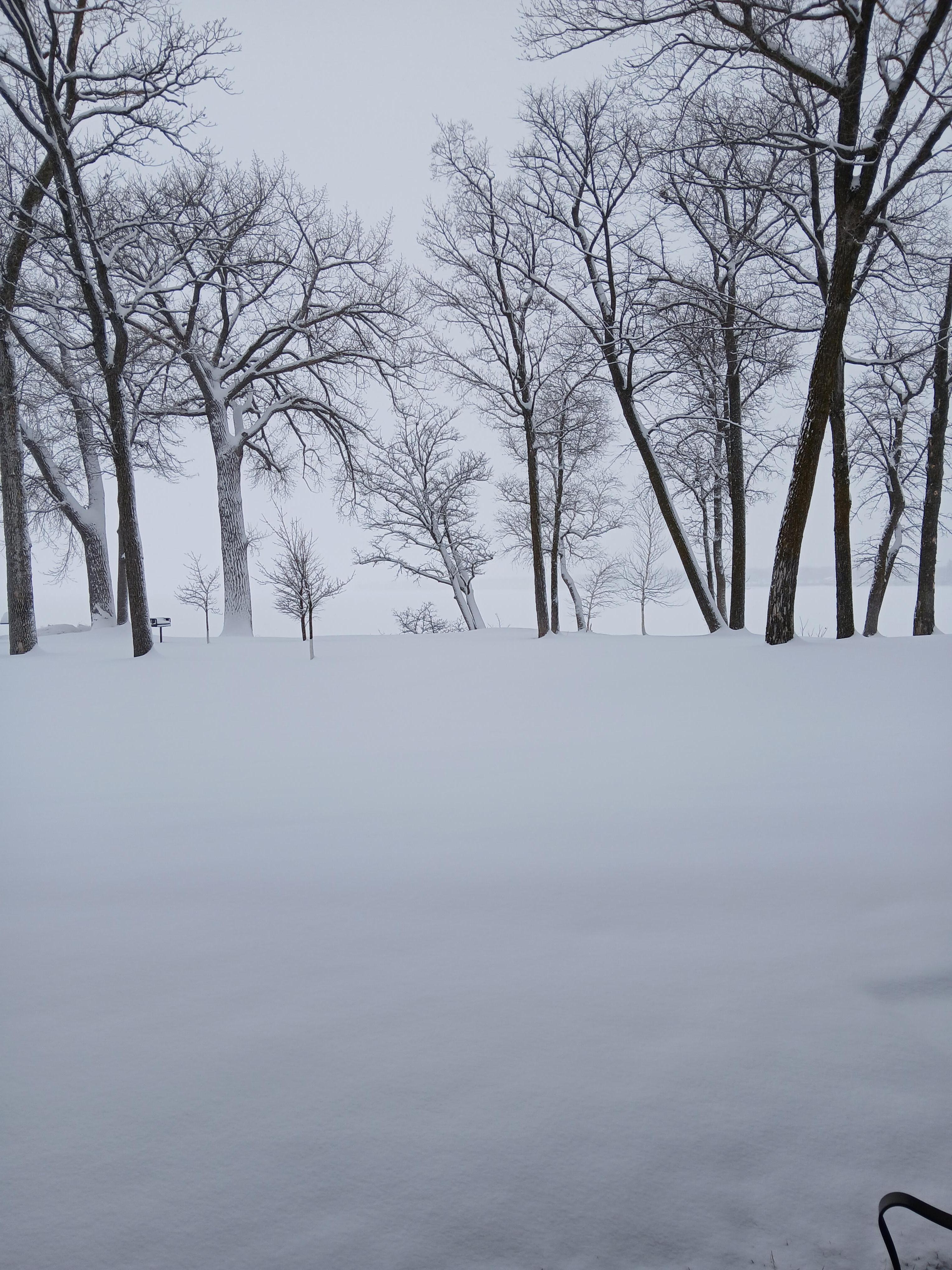 It snowed on Easter. 