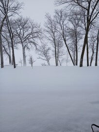 It snowed on Easter.