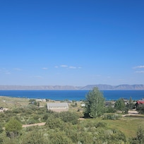 View of Bear Lake from the loft balcony.