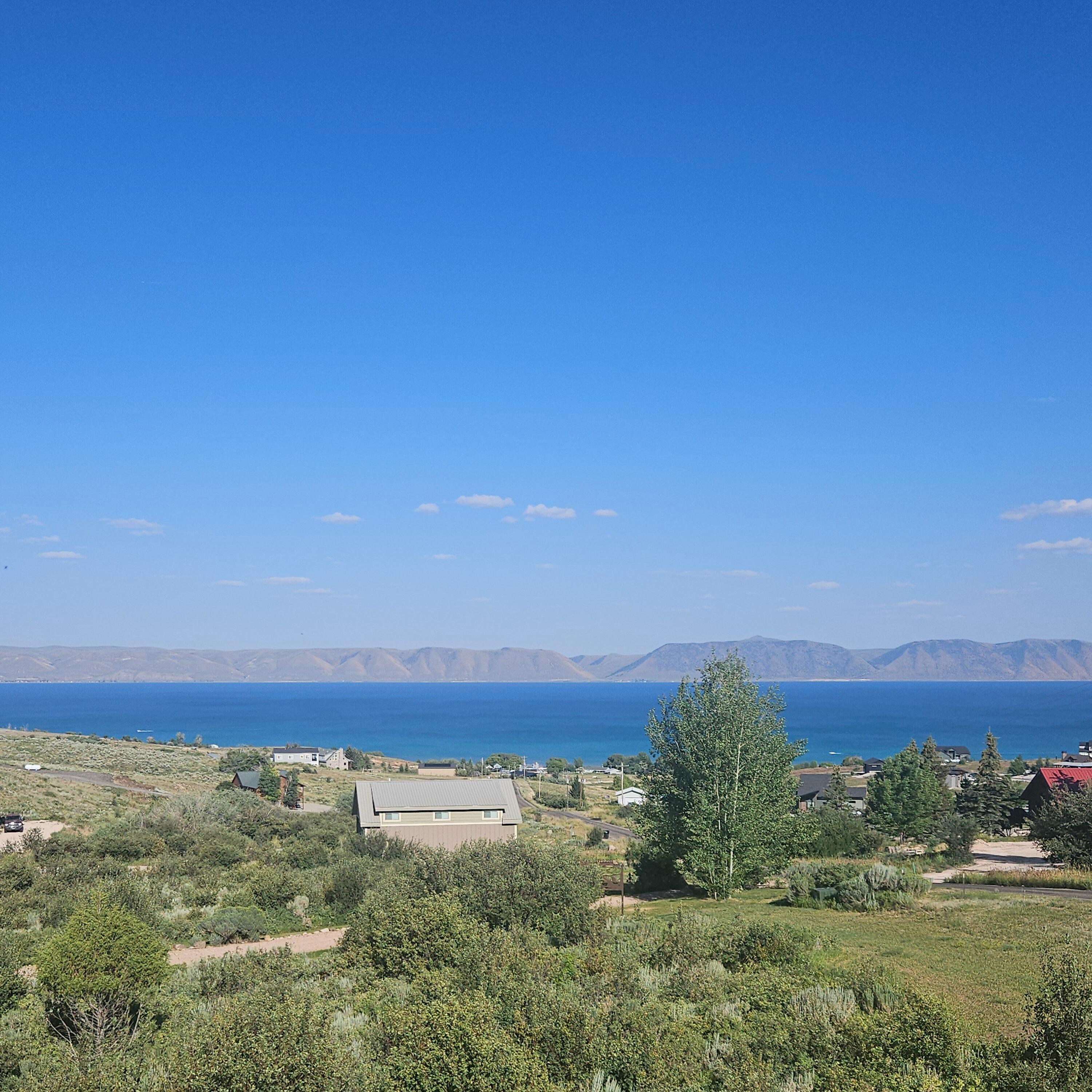 View of Bear Lake from the loft balcony. 