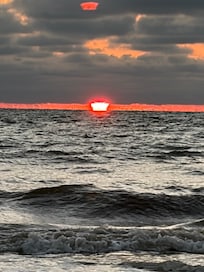 Sunset on the beach