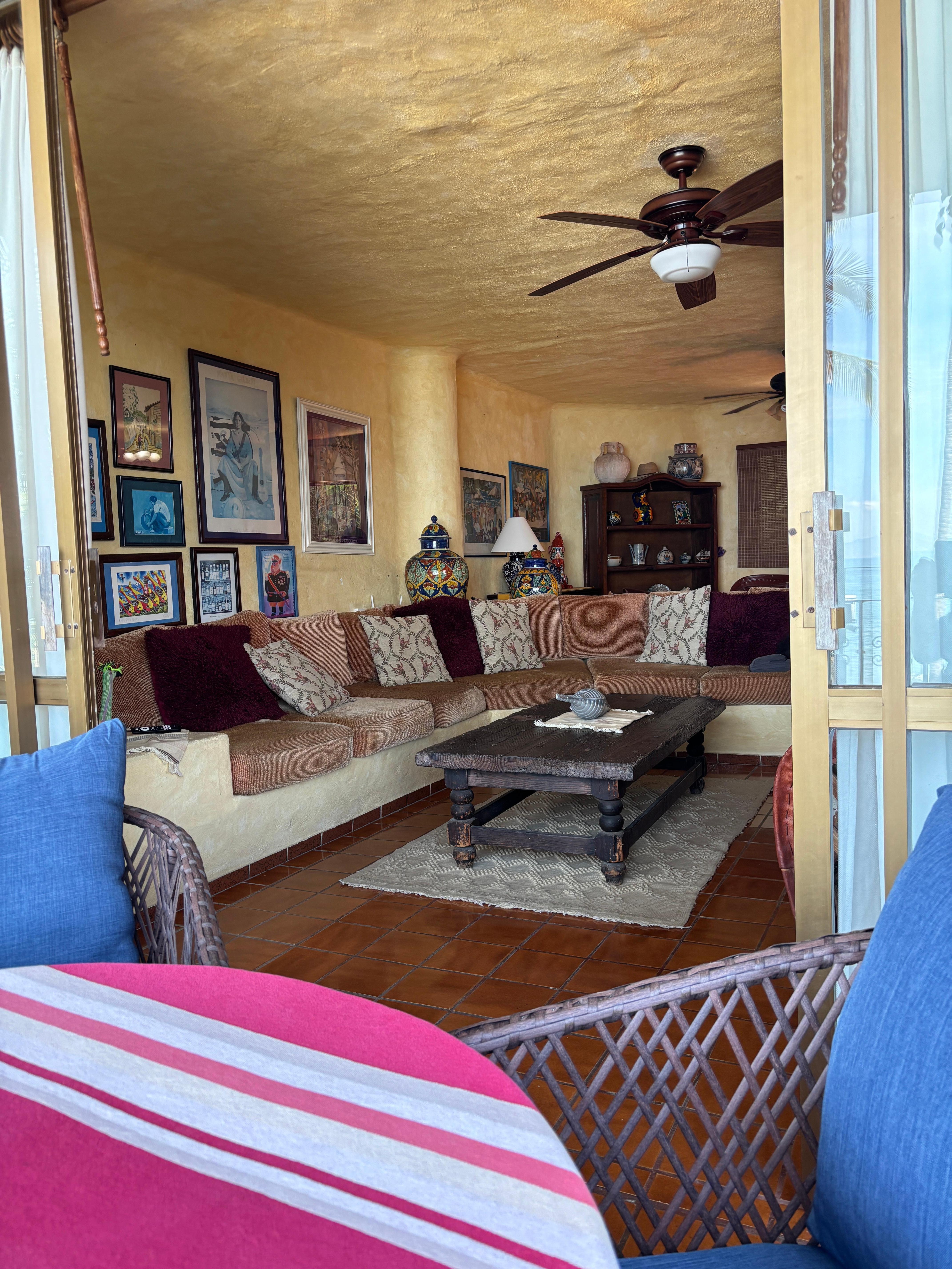 Living room from balcony