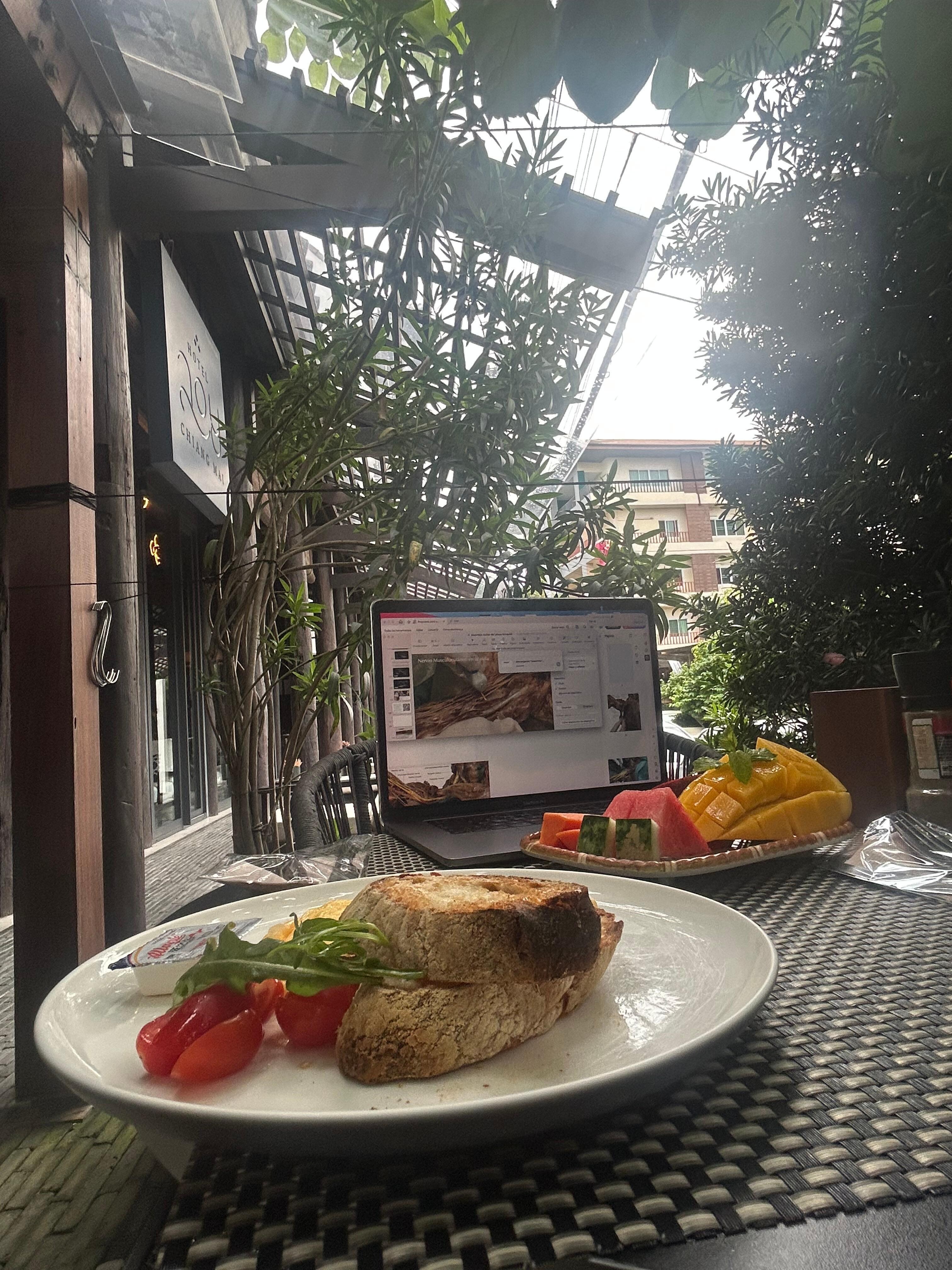 Elegante desayuno 