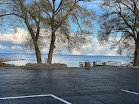 View from the back door.