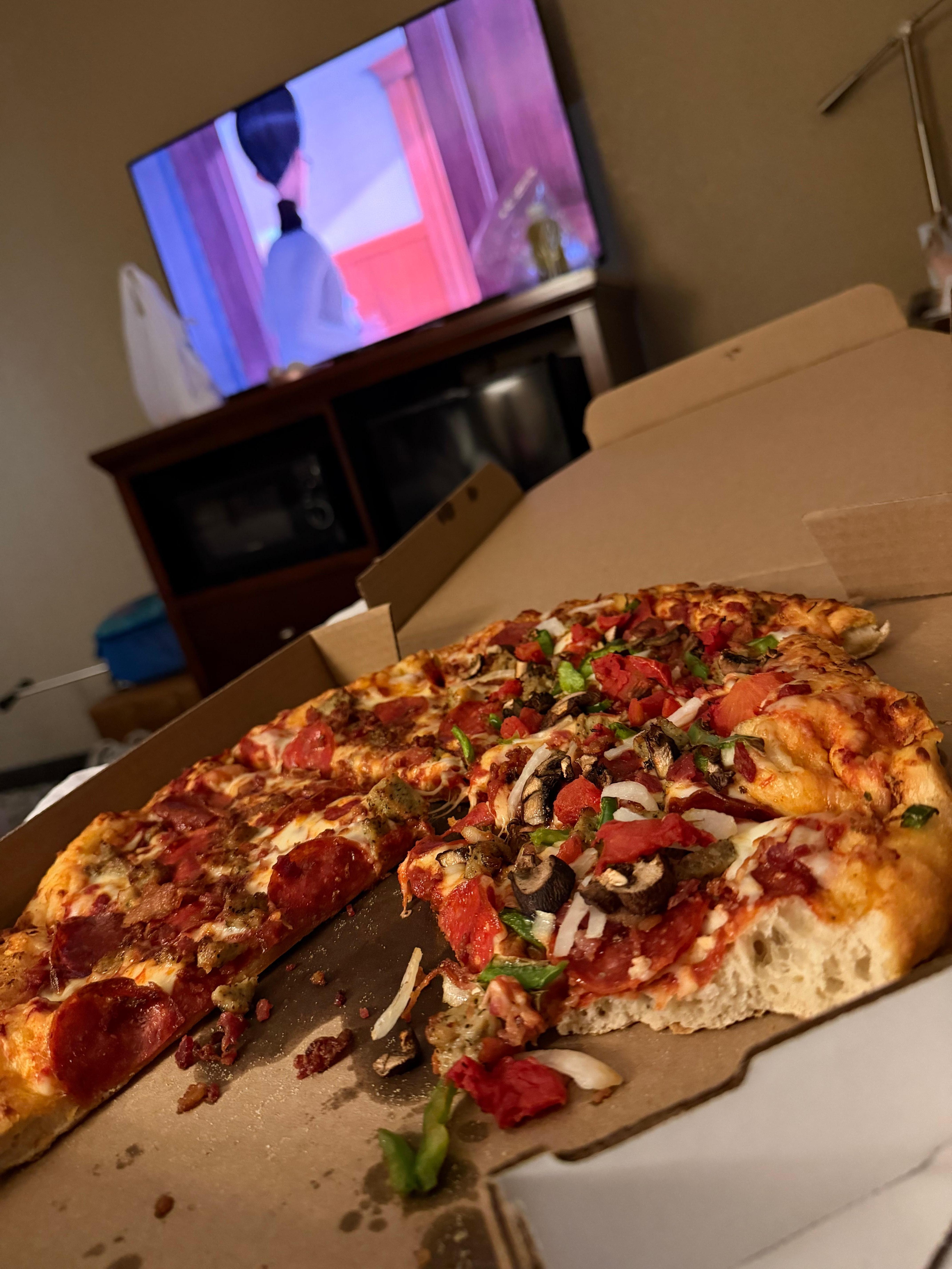 Dominos delivers