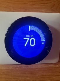 House was 82 degrees and set to 70.