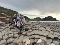 A hike at Giant's Causeway!