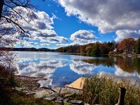 afternoon skies off the porch.