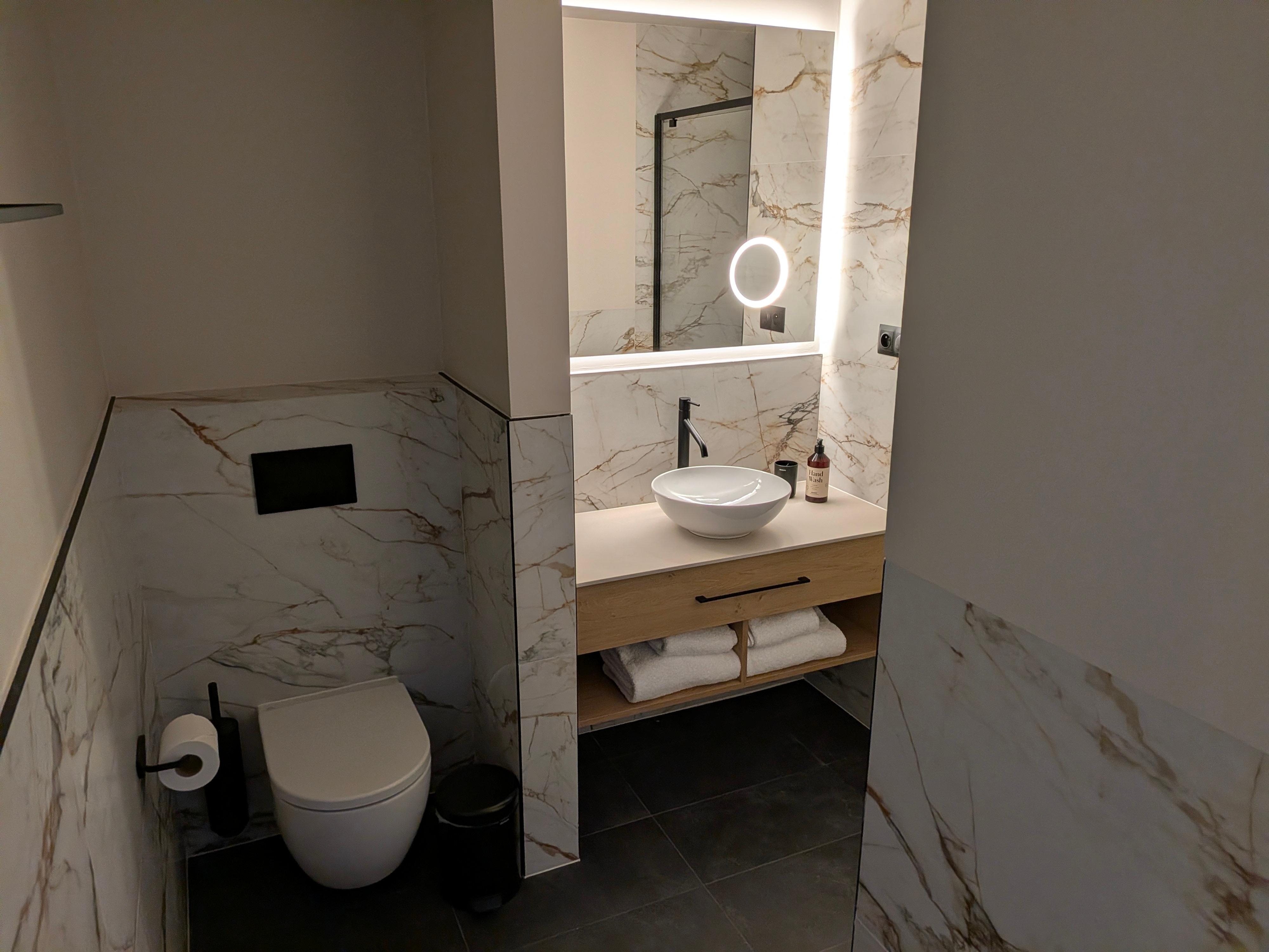 Bathroom - toilet and sink
