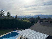 From the viewing deck