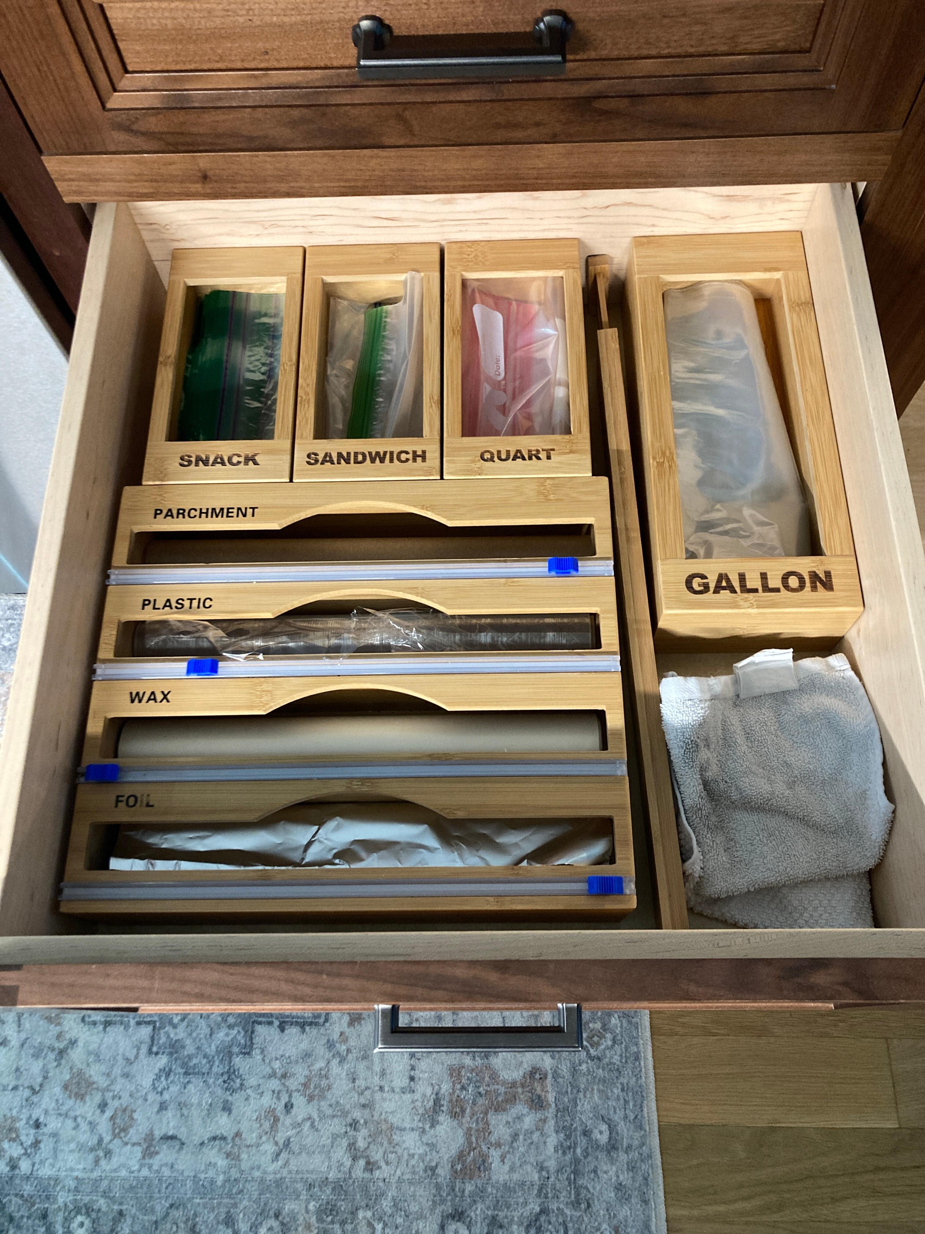 The entire house was this clean, stocked and organized.